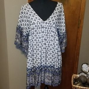 UMGEE BOHO PEASANT TUNIC - SMALL - NWOT